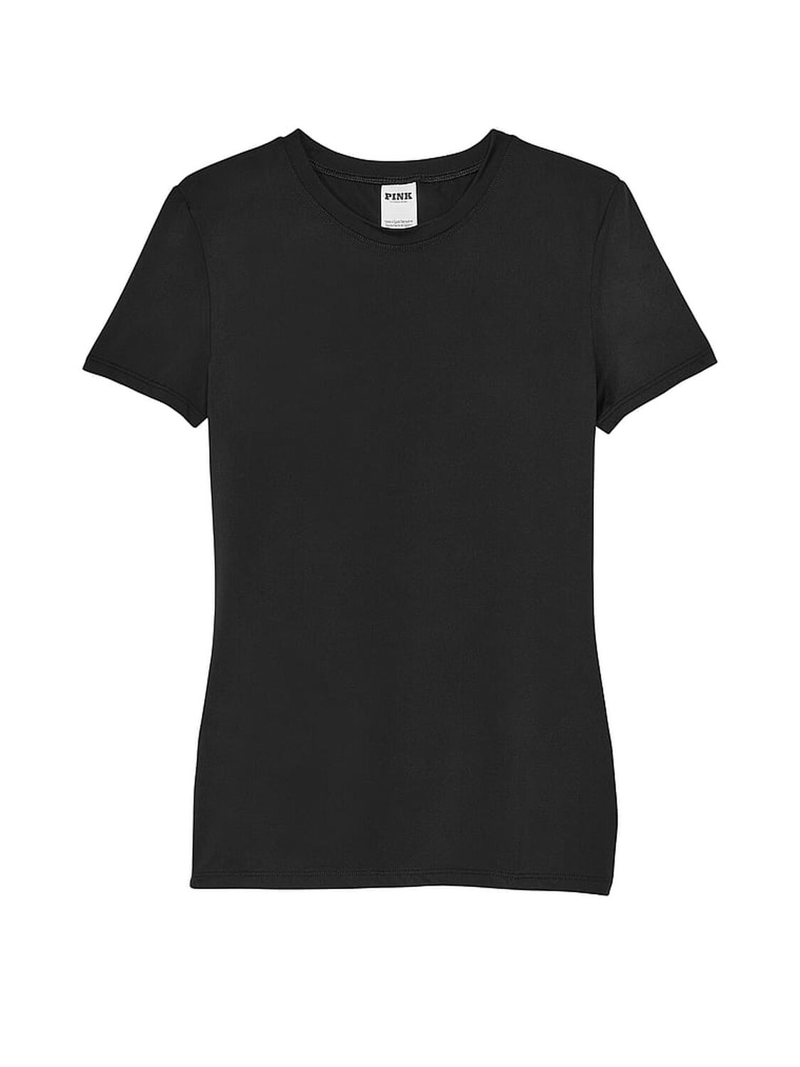 vs Pink Base Stretch Short-Sleeve Tee Pure Black 3 of 4 