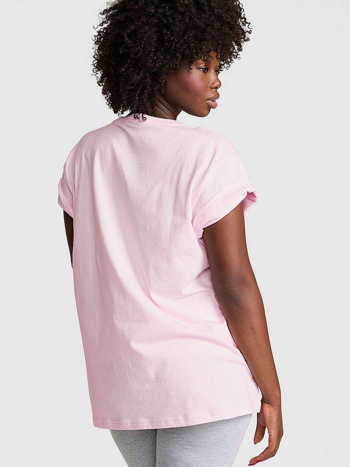 vs Pink Campus Cotton&trade; Tee Pink Tulip 2 of 3 