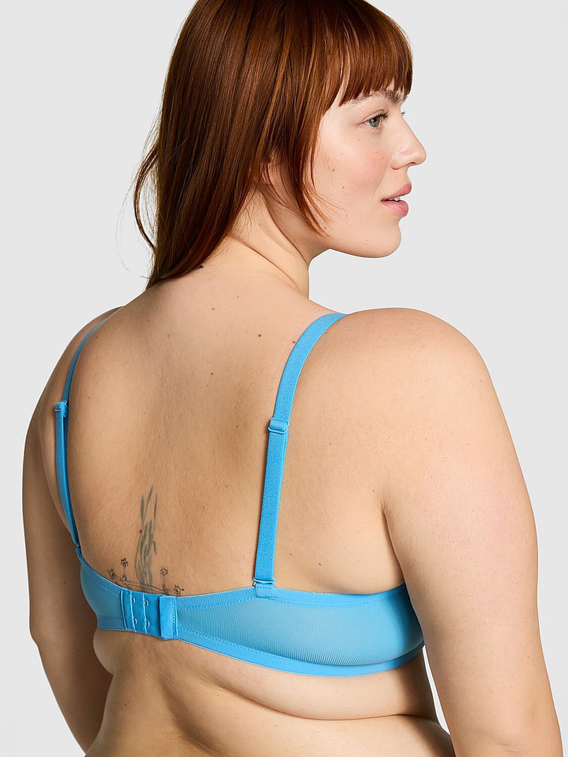 vs Pink Wear Everywhere Wear Everywhere Lightly Lined T-Shirt Bra Castaway Blue 2 of 4 