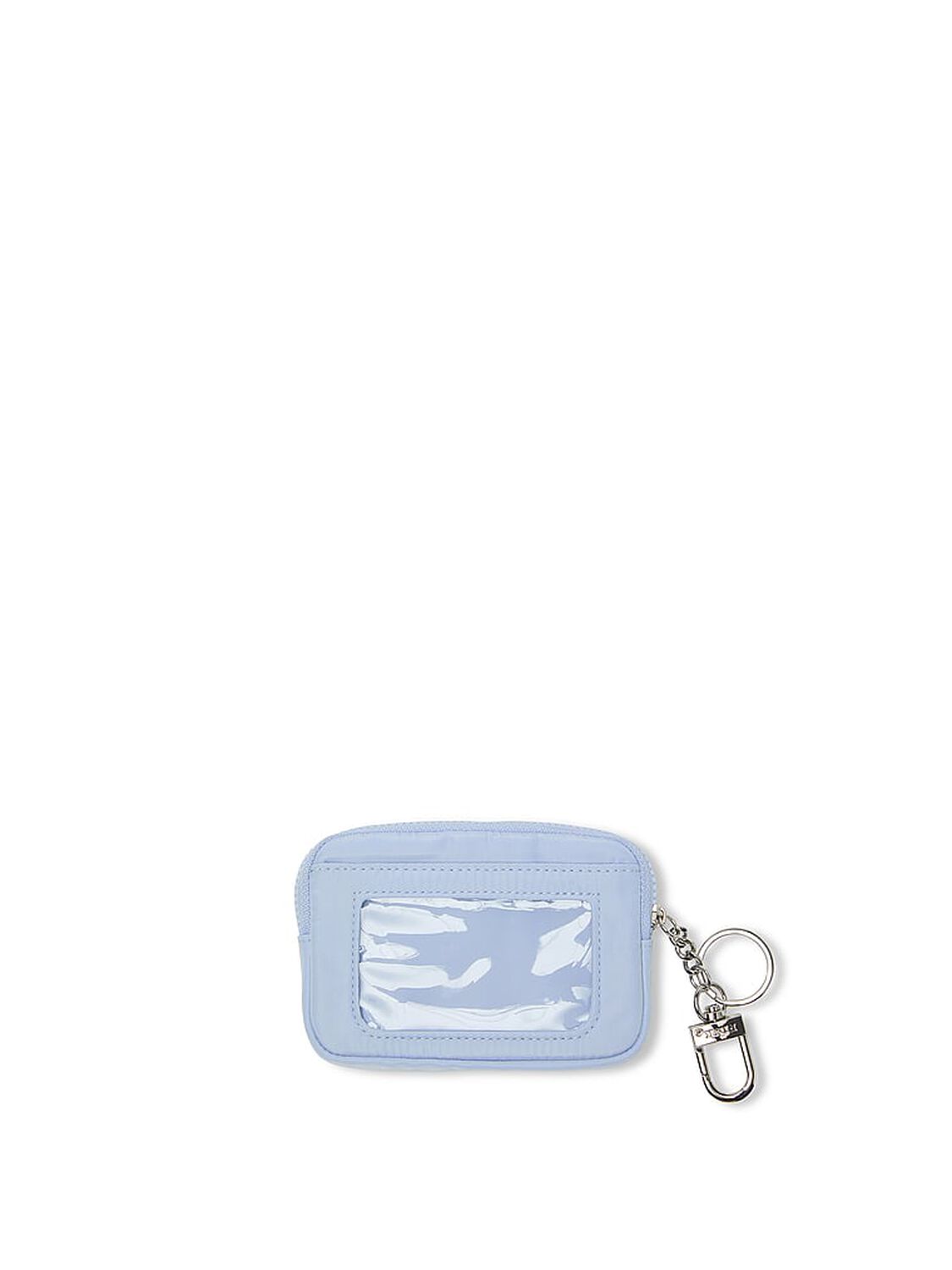 vs Pink Zip Card Holder Keychain Icy Blue 1 of 2 