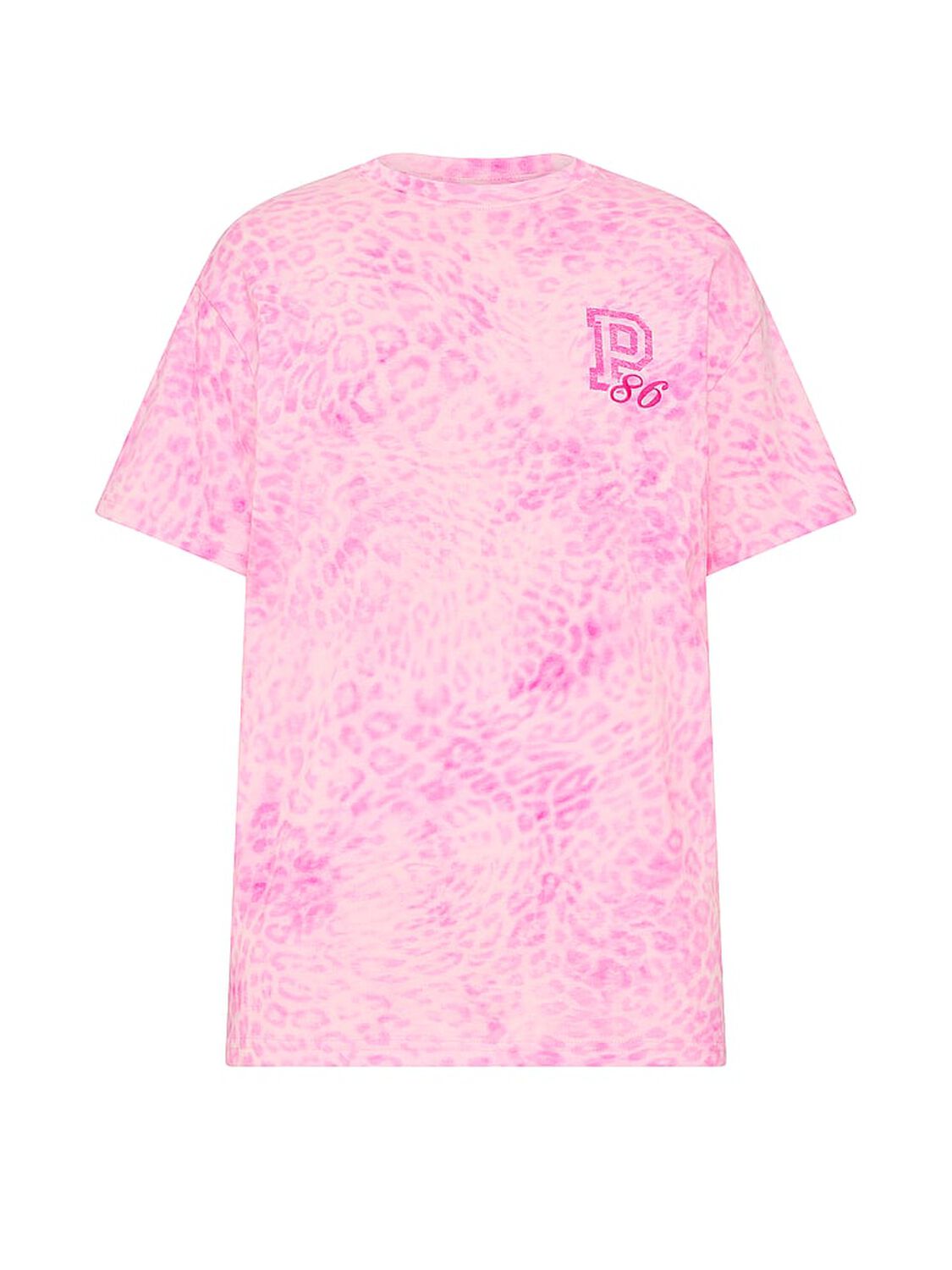 vs Pink Campus Cotton&trade; Tee Pink Leopard 3 of 4 