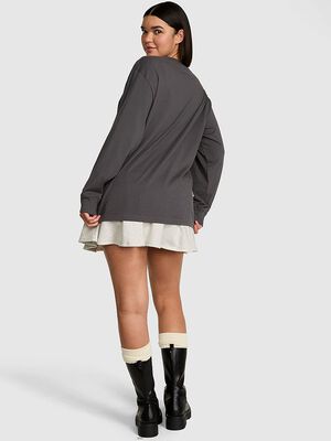 Campus Cotton&trade; Long-Sleeve Tee