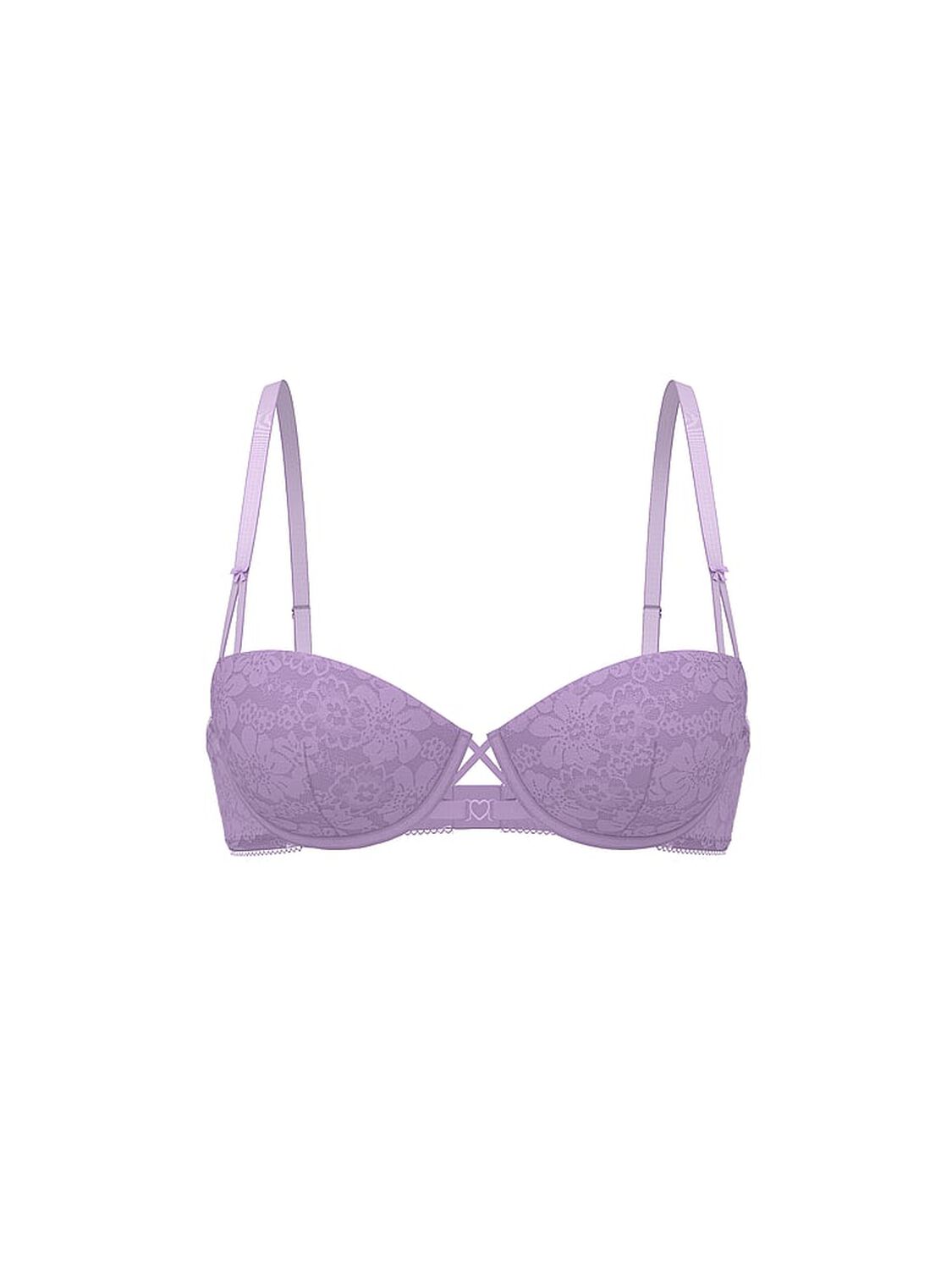 vs Pink Wink Wink Push-Up Balconette Bra Aster Purple 3 of 3 