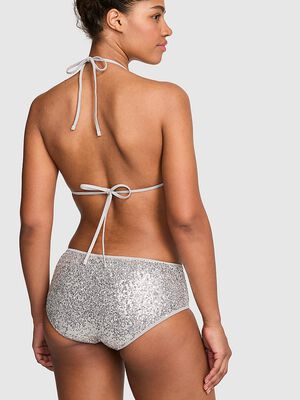 Low-Rise Boyshort Bikini Bottom