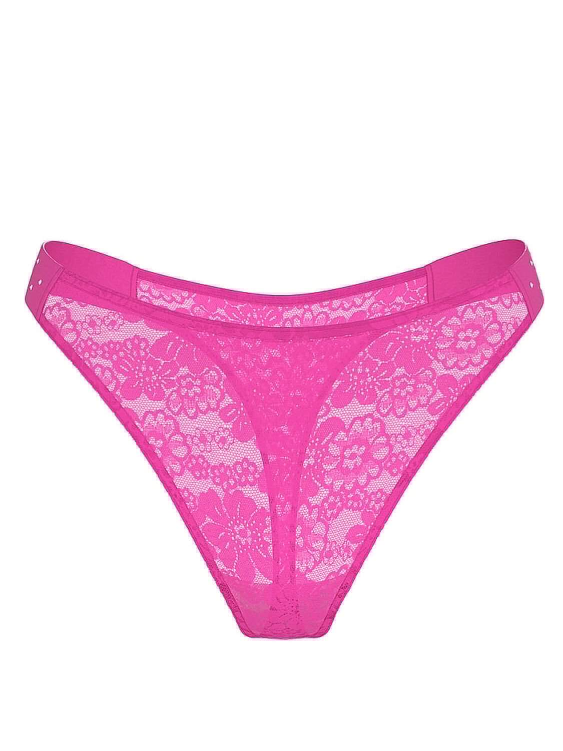 vs Pink Bling Lacie Logo Scoop Thong Pink Gossip 1 of 3 