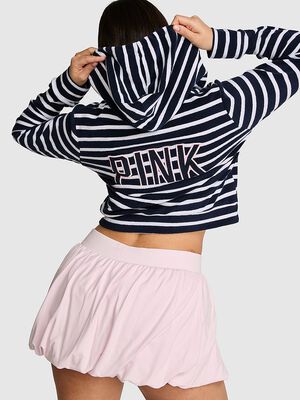 Terry Full-Zip Cover-Up Hoodie
