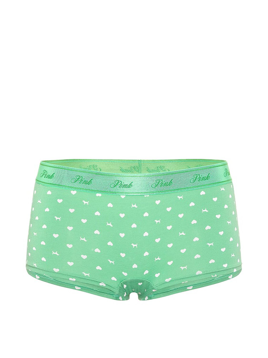 vs Pink Logo Cotton Boyshort Panty 3 of 3 