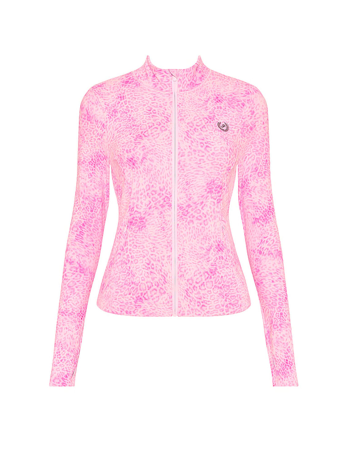 pink Pink PINK Relay&trade; Full-Zip Jacket Pink Leopard 3 of 4 