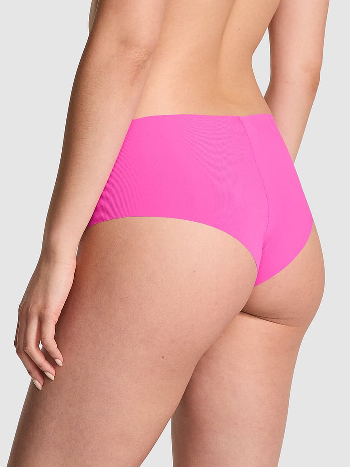 vs Pink No-Show Cheeky Panty Pink Gossip 2 of 3 