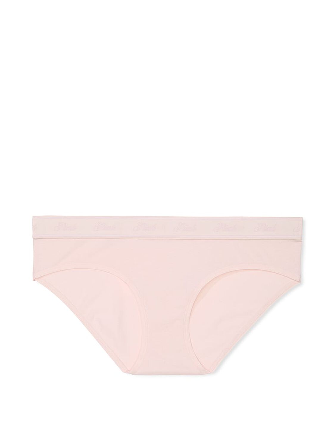 vs Pink Logo Cotton Hiphugger Panty Angel Pink 3 of 3 