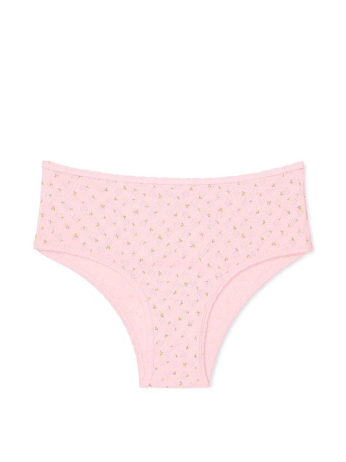 vs Pink Wink Lace-Trim Cheeky Panty Midnight Navy Butterfly Print 1 of 2 