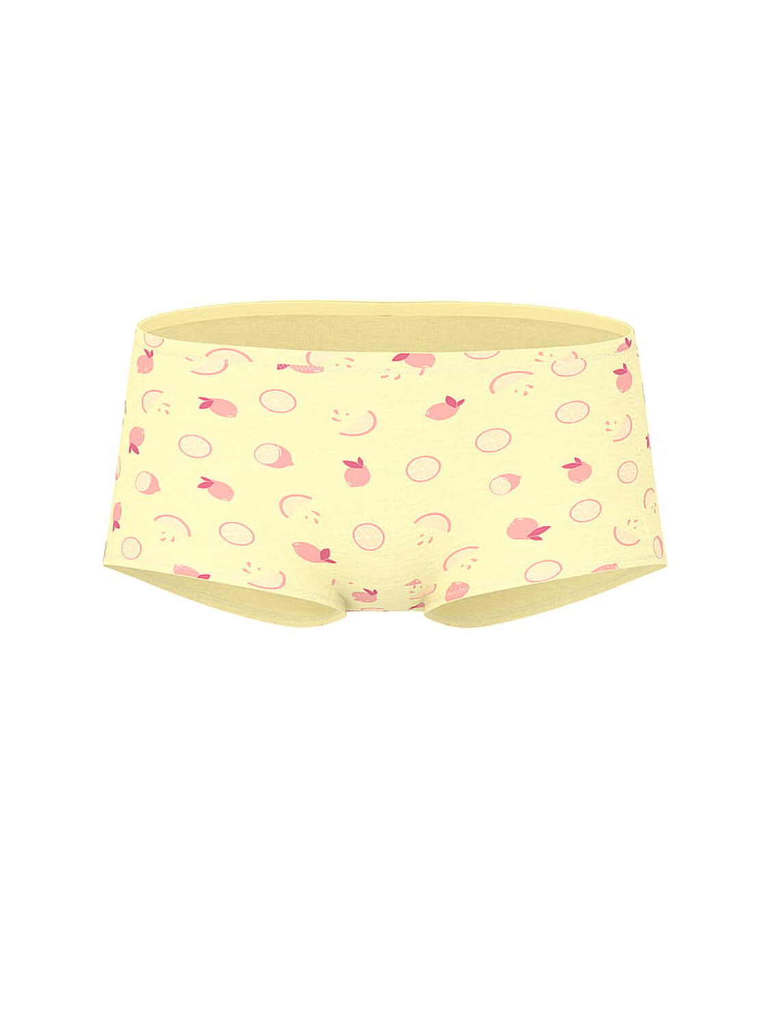 vs Pink Cotton Boyshort Panty Mellow Yellow Pink Lemonade Print 3 of 3 