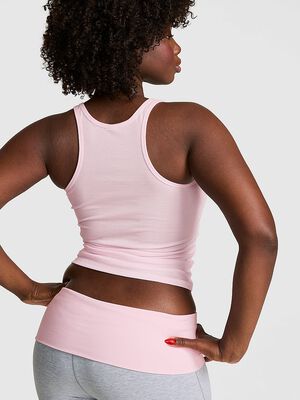 Relaxed Rib Boyfriend Tank Top