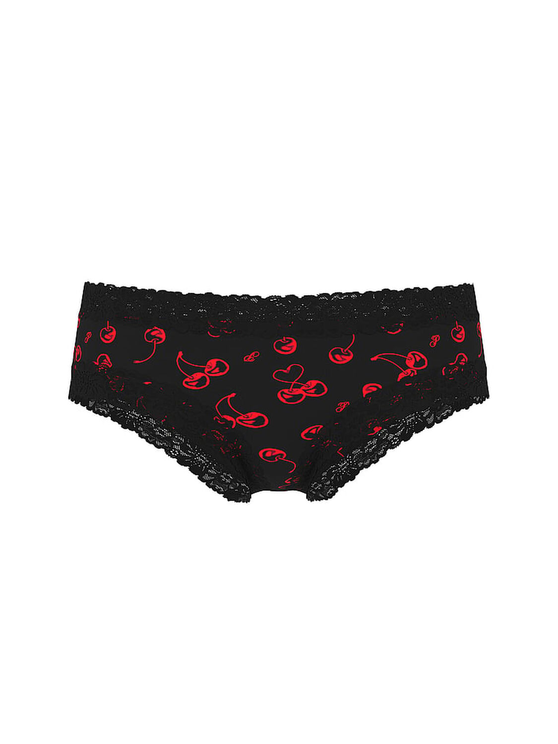 vs Pink Wink Lace-Trim Cheeky Panty Print 3 of 3 