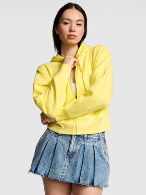 Campus Fleece&trade; Shrunken Full-Zip Hoodie