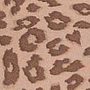 No-Show Thong Panty, Light Brown Leopard, swatch