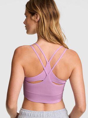 Soft Seamless Strappy Sports Bra