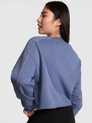 Campus Terry&trade; Raw-Cut Crew Sweatshirt