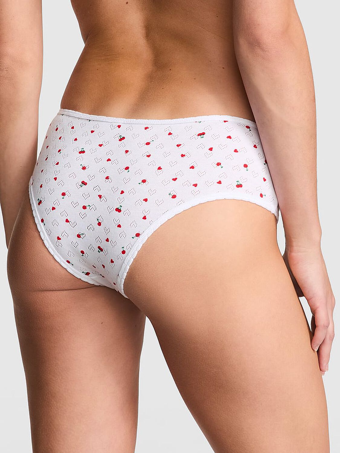 vs Pink Cotton Cheeky Panty 2 of 3 