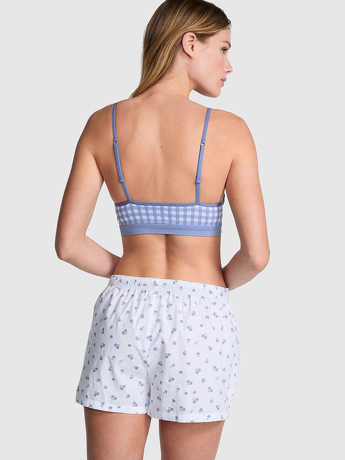 vs Pink TENCEL� Boxy Pajama Shorts 2 of 3 