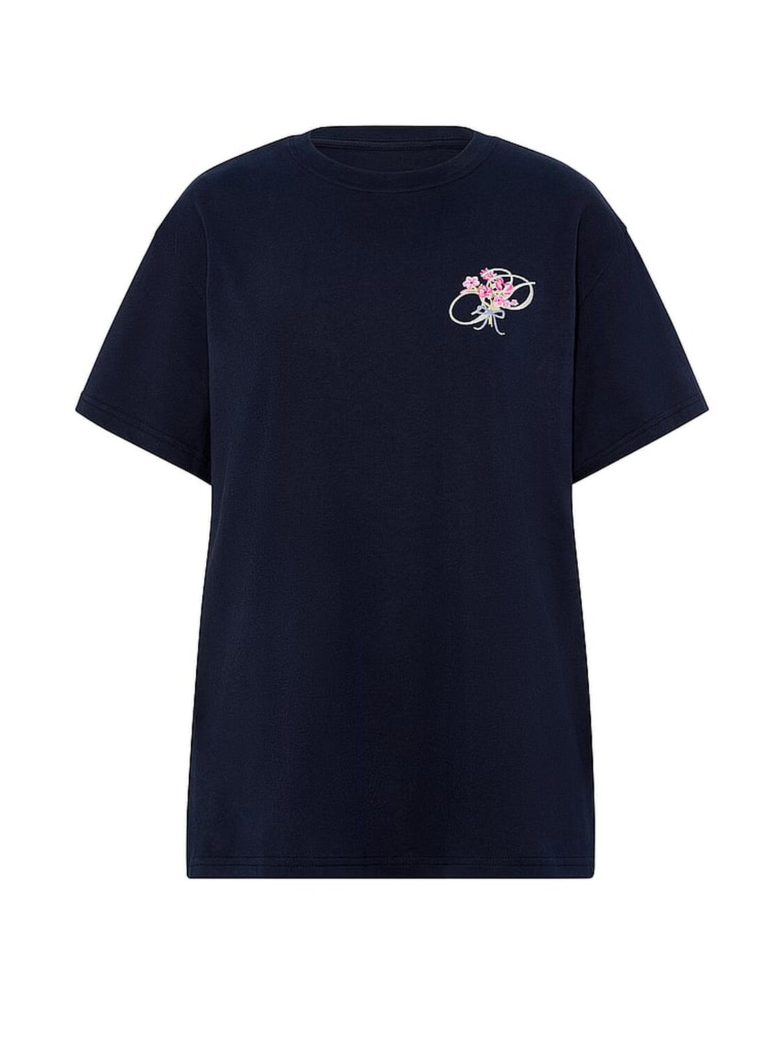 vs Pink Campus Cotton&trade; Tee Noir Navy Boho 3 of 3 