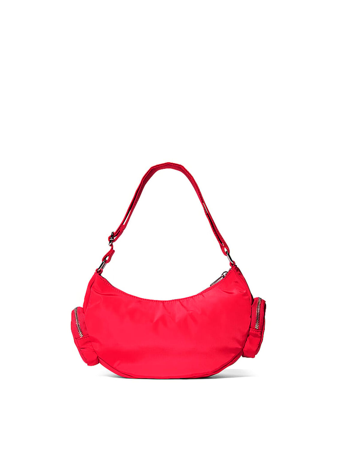 vs Pink PINK Pocket Shoulder Bag Bright Vermilion Nylon 2 of 4 