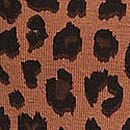 All-Day Cotton&trade; Strappy Tank Top, Leopard, swatch