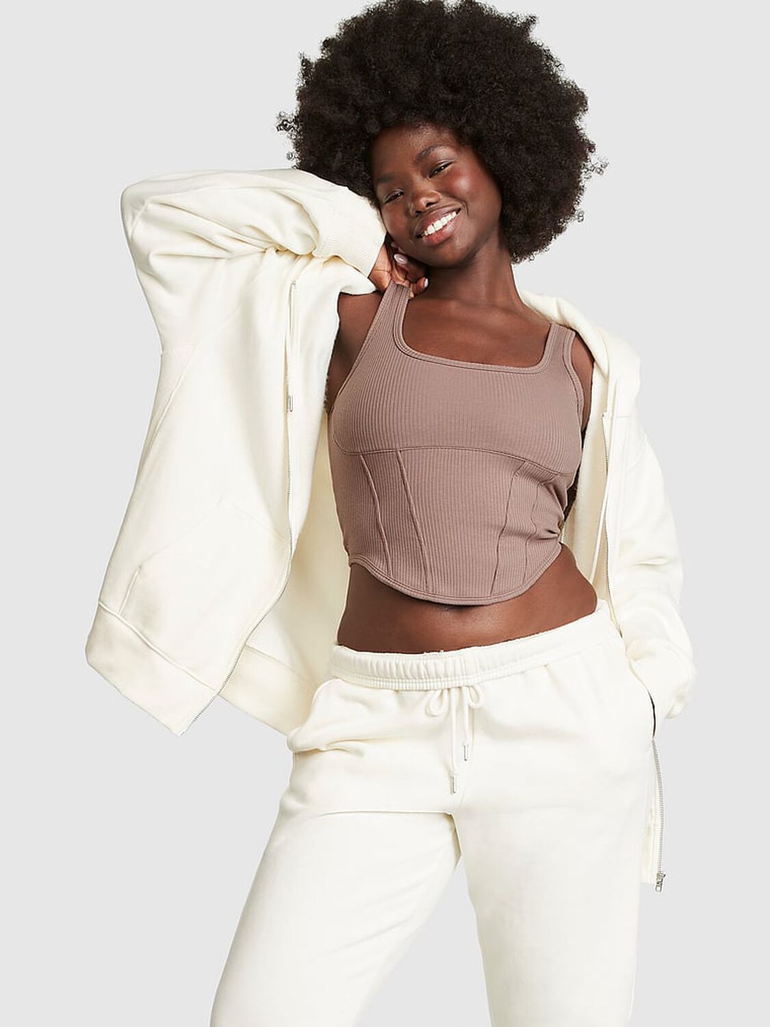 vs Pink Bralettes & Bra Tops The Cinched Corset Top 5 of 5 