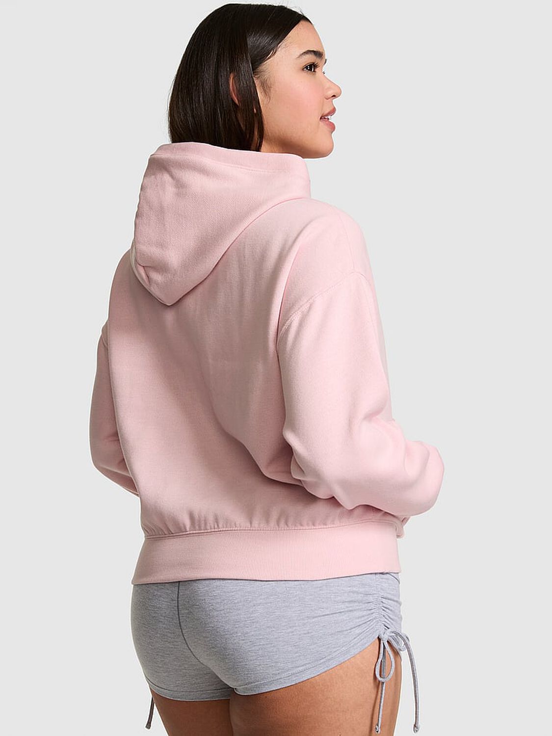 vs Pink Campus Fleece&trade; Full-Zip Hoodie Dollhouse Boho 2 of 3 