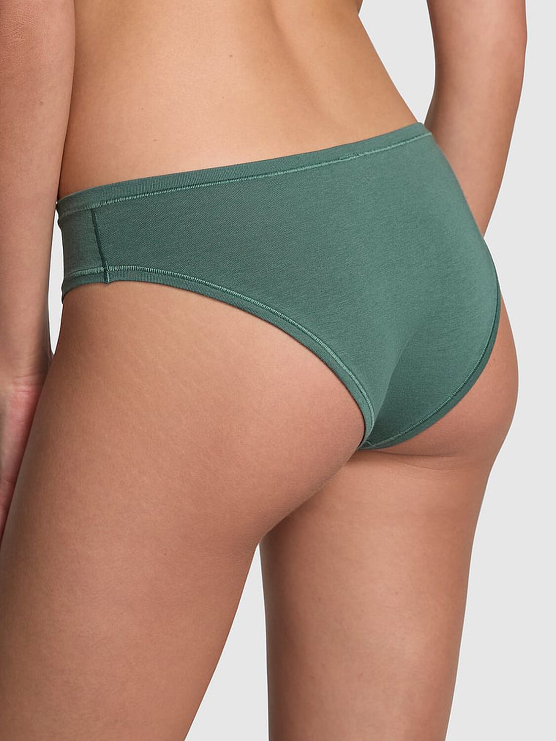 vs Pink Cotton Cheeky Panty Fresh Forest W Dog Graphic 2 of 3 