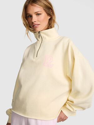 Campus Fleece&trade; Quarter-Zip Straight-Cut Sweatshirt