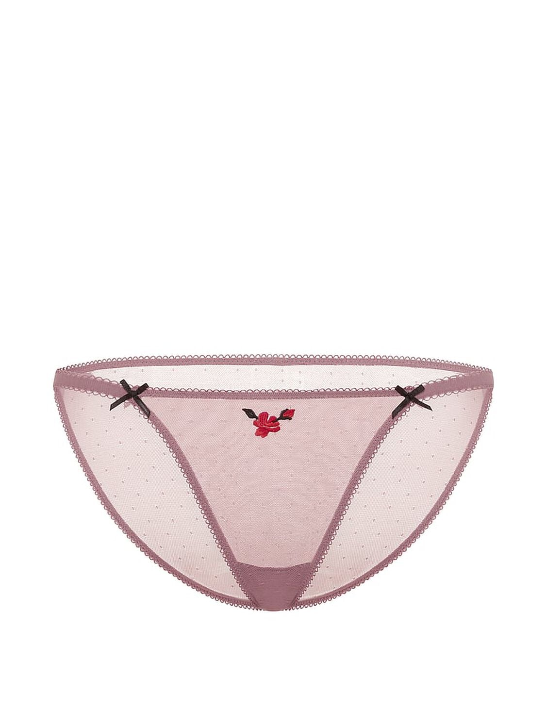 vs Pink PINK Wink&trade; String Bikini Panty Rose Taupe 3 of 3 