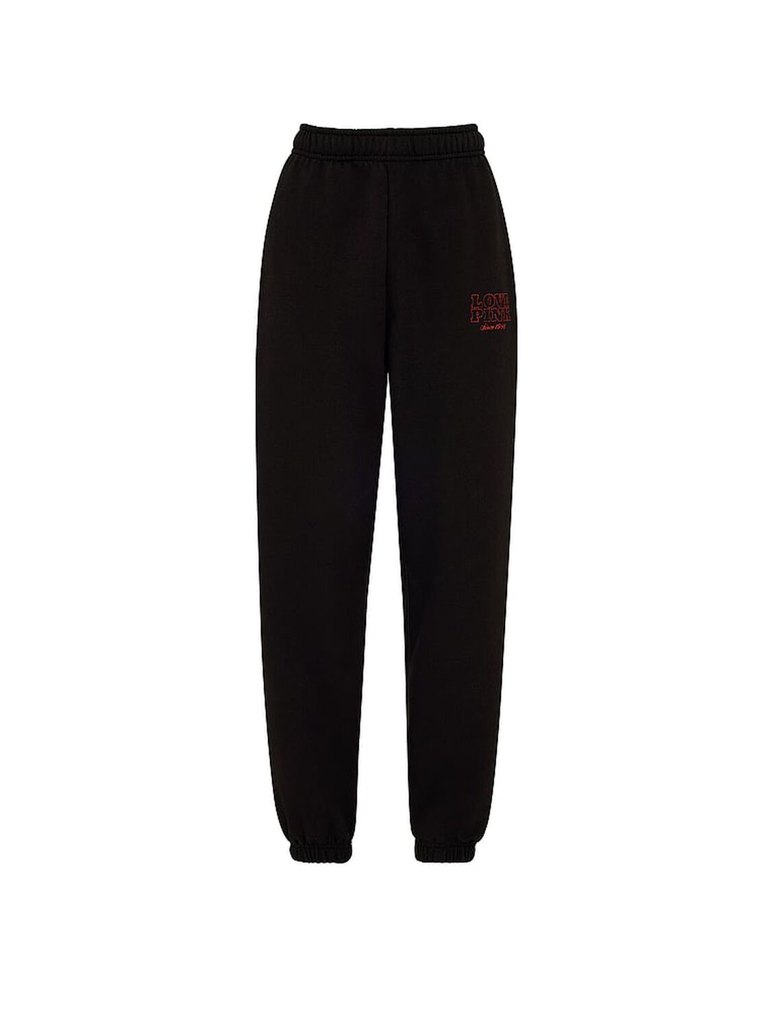 vs Pink Campus Fleece&trade; Sweatpants Pure Black 3 of 4 