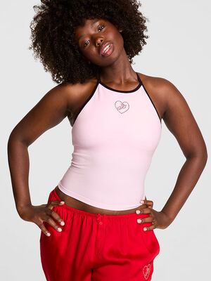 All-Day Cotton&trade; High-Neck Tank