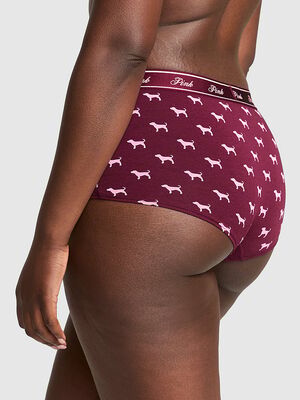 Logo Cotton Boyshort Panty