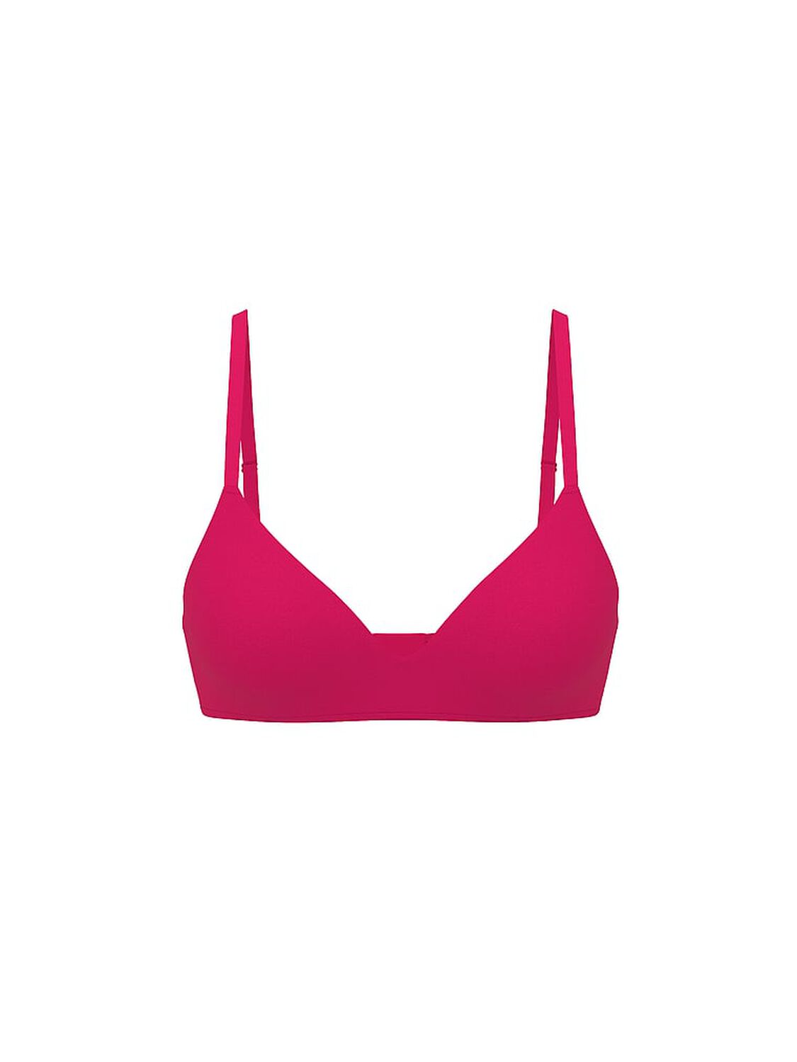 vs Pink Wear Everywhere Wear Everywhere Push-Up Wireless Bra Hot Stuff 3 of 3 