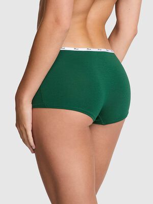Logo Cotton Boyshort Panty