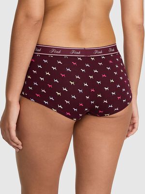 Logo Cotton Boyshort Panty