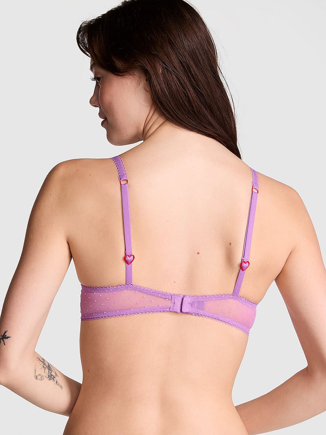 vs Pink Wink Push-Up Balconette Bra Grape Taffy 2 of 3 