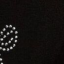 Logo Cotton String Micro Thong Panty, Black, swatch