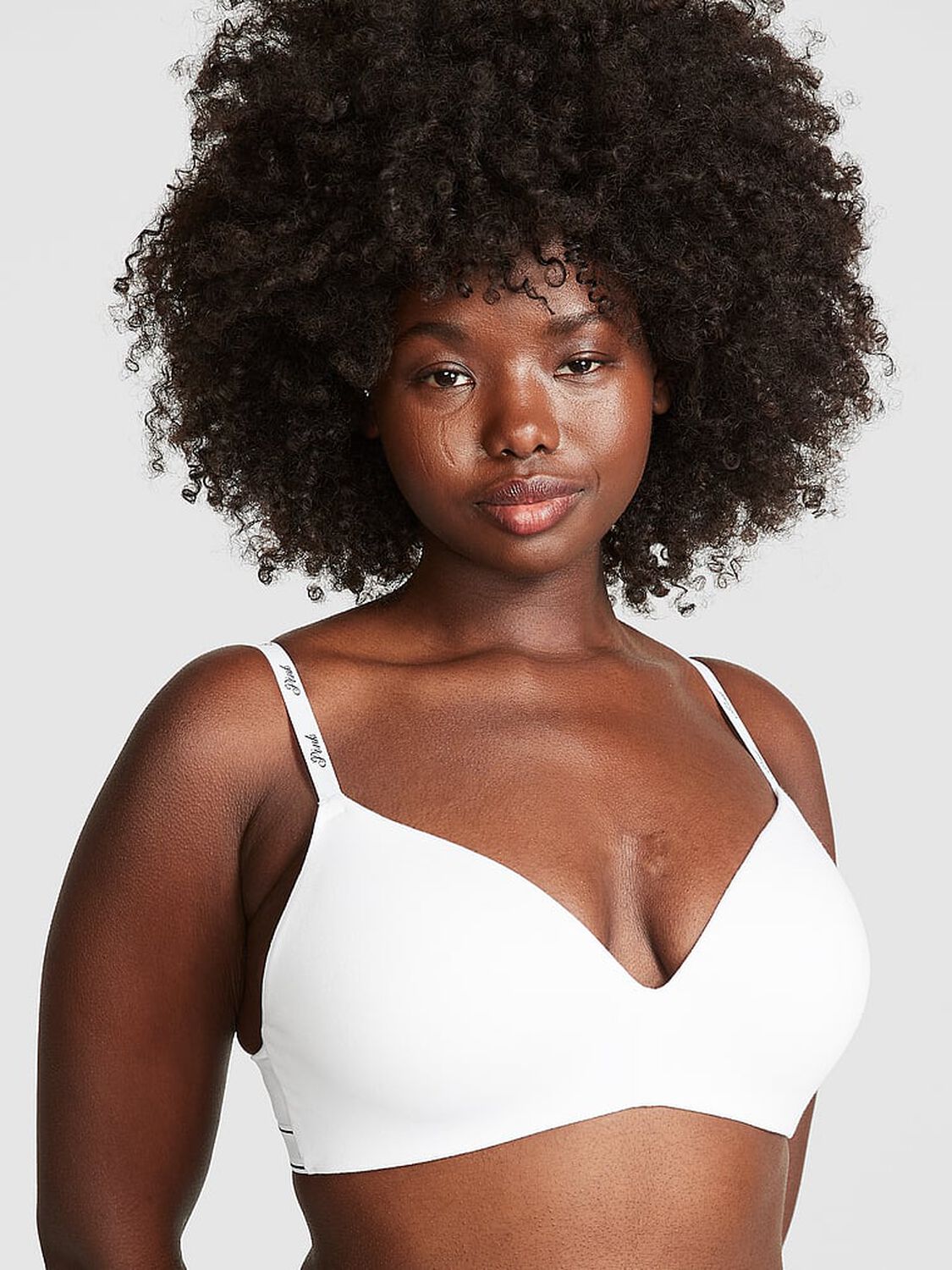 vs Pink Wear Everywhere Wear Everywhere Push-Up Wireless Bra 1 of 3 