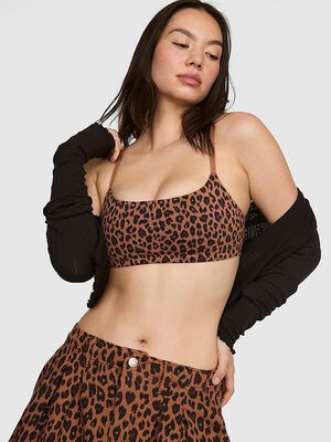 Relay Square-Neck Sports Bra
