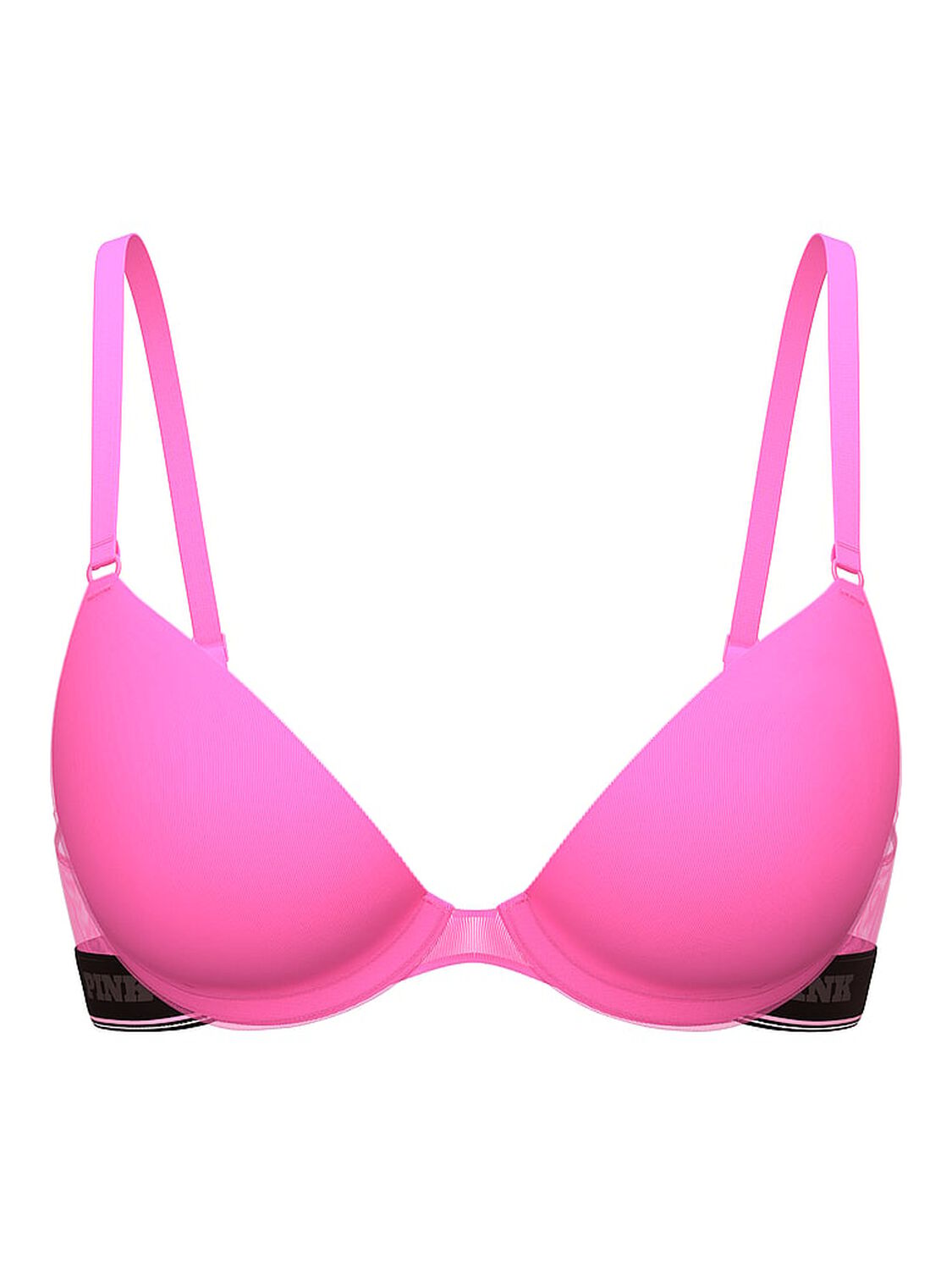 vs Pink Wear Everywhere Wear Everywhere Super Push-Up Bra Radiant Rose 4 of 4 