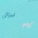 No-Show Hiphugger Panty, Aqua Chill Heritage Script Print, swatch