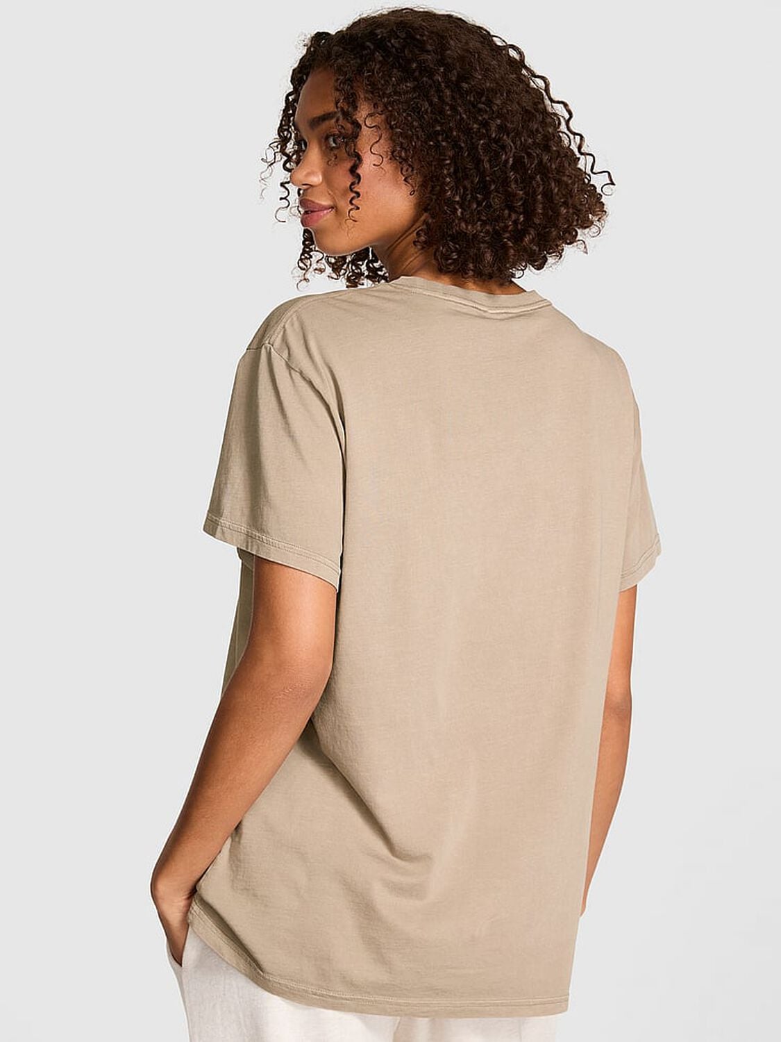 pink Pink Campus Cotton Tee Iced Coffee 2 of 2 