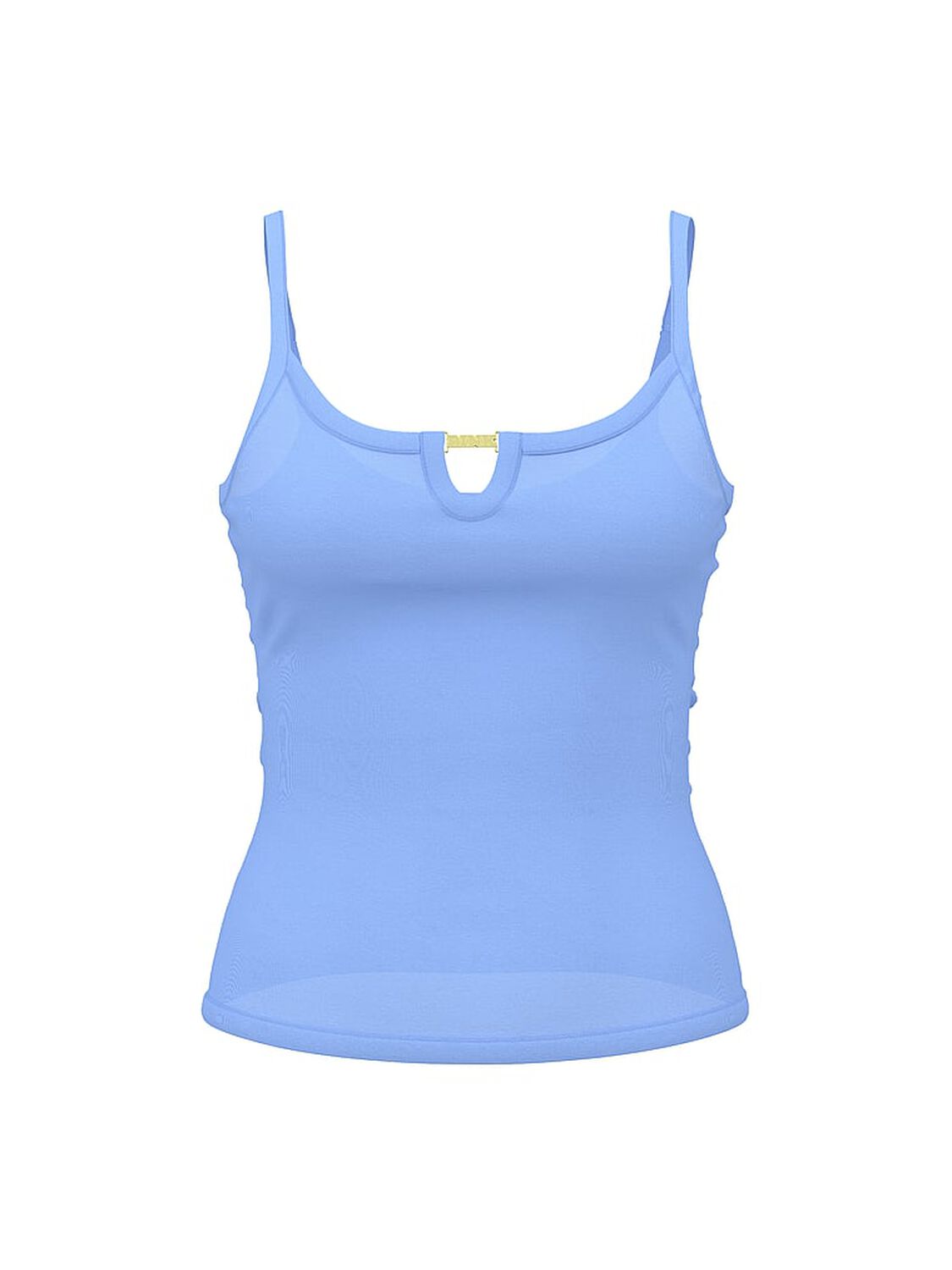 vs Pink Keyhole Charm Cami Seascape Blue 3 of 4 