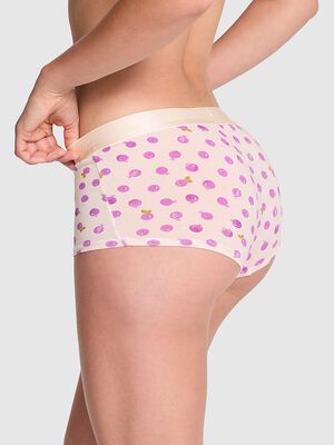 Logo Cotton Boyshort Panty