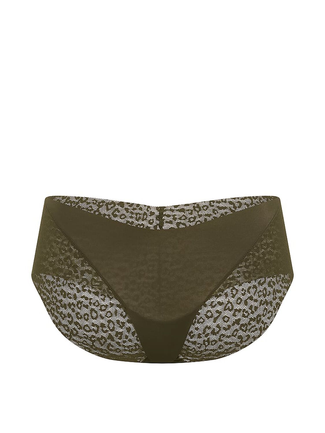 vs Pink No-Show Hiphugger Panty Olive 3 of 3 