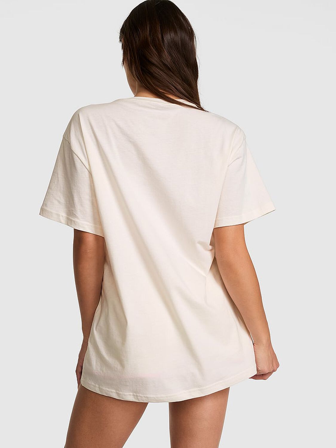 vs Pink Campus Cotton&trade; Tee Cozy White 2 of 4 