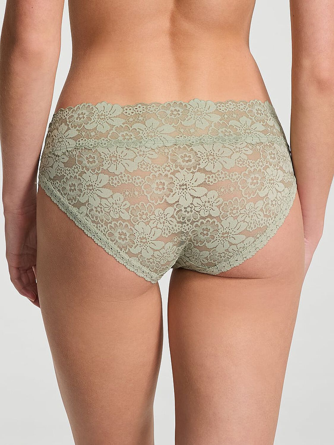 vs Pink Wink Hiphugger Panty Green Garden 2 of 2 